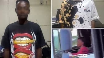 Police arrest two over viral video of 12-year-old driving articulated truck