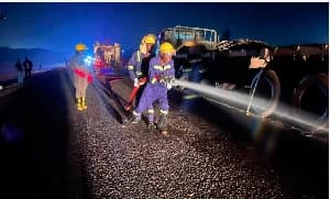 Fatal Accident at Dompoase Claims Two Lives and Injures Eight on Cape Coast-Takoradi Highway
