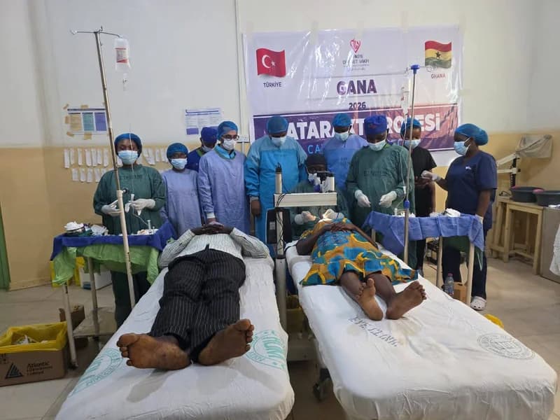 Hohoe MP Thomas Worlanyo Tsekpo and Türkiye Diyanet Vakfı Restore Sight for 200 Residents