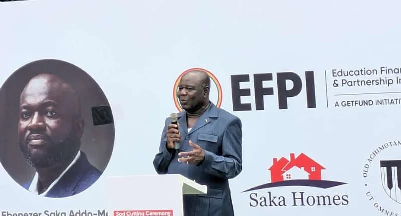 Saka Homes MD Ebenezer Addo-Mensah Breaks Ground for GH¢18.7m Dormitory at Achimota School