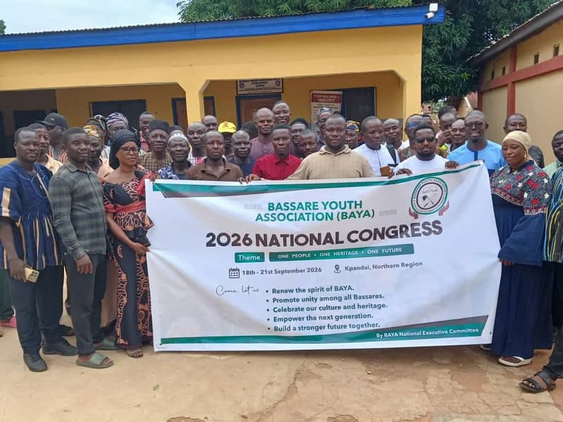 Bassare Youth Association Launches 2026 National Congress to Foster Unity and Cultural Heritage in Kpandai