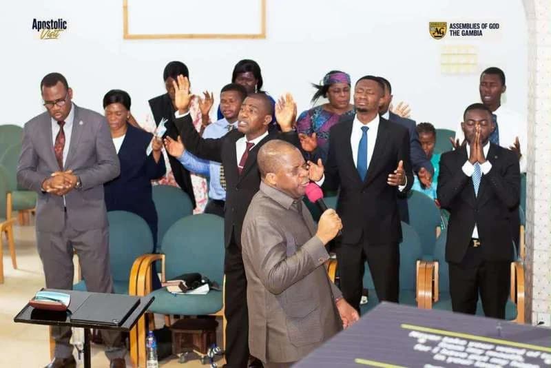 Rev. Stephen Yenusom Wengam Leads Assemblies of God Ghana Mission to Empower Pastors in The Gambia