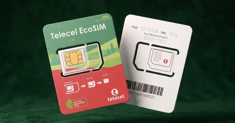 Telecel Ghana Launches Biodegradable Eco-SIM to Tackle Plastic Waste and Advance Green Technology