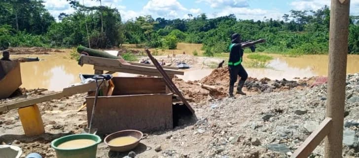 Forestry Commission sets up 24-hour camps to stop galamsey miners returning