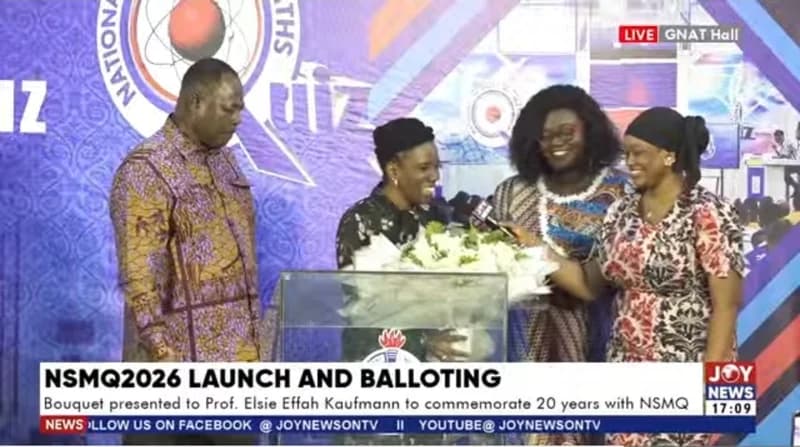 Prof. Elsie Kaufmann Celebrated for Two Decades of Excellence as National Science and Maths Quiz Mistress