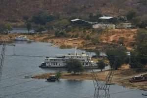 The ferry was a vital lifeline for rural villagers to the lakeside town of Kariba. By Jekesai NJIKIZANA (AFP)