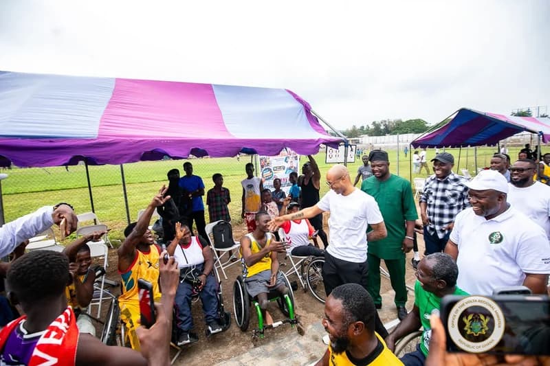 Greater Accra Dominates 6th Inter-Regional Wheelchair Basketball Championship; André Ayew Pledges GHS 10,000 Support