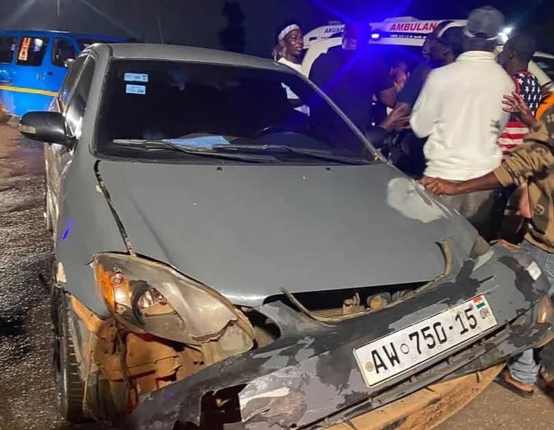 Ghana National Fire Service Rescues Six Following Road Crashes in Akuapem South and Suhum