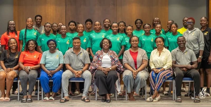 Ghana’s Black Princesses Arrive in Poland for World Cup Prep as André Ayew Pledges Grassroots Support
