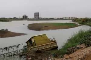 A powerful El Nino, currently forming in the Pacific Ocean, is closely associated with low Nile water levels and drought conditions. By Ebrahim HAMID (AFP)