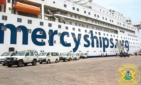 Global Mercy Hospital Ship Docks at Tema to Provide Free Surgeries for Over 4,700 Ghanaians