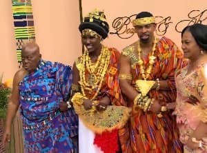 Former President Akufo-Addo Acts as Father of the Bride at Bozoma Saint John’s Traditional Wedding in Accra