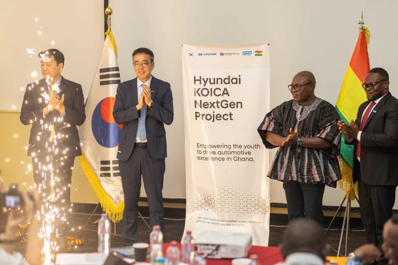 Hyundai-KOICA NextGen Project Launched to Equip Ghanaian Youth with Electric Vehicle and Automotive TVET Skills