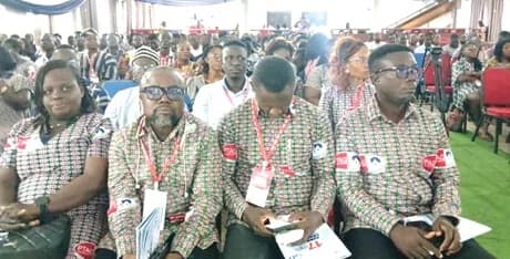 A section of the delegates