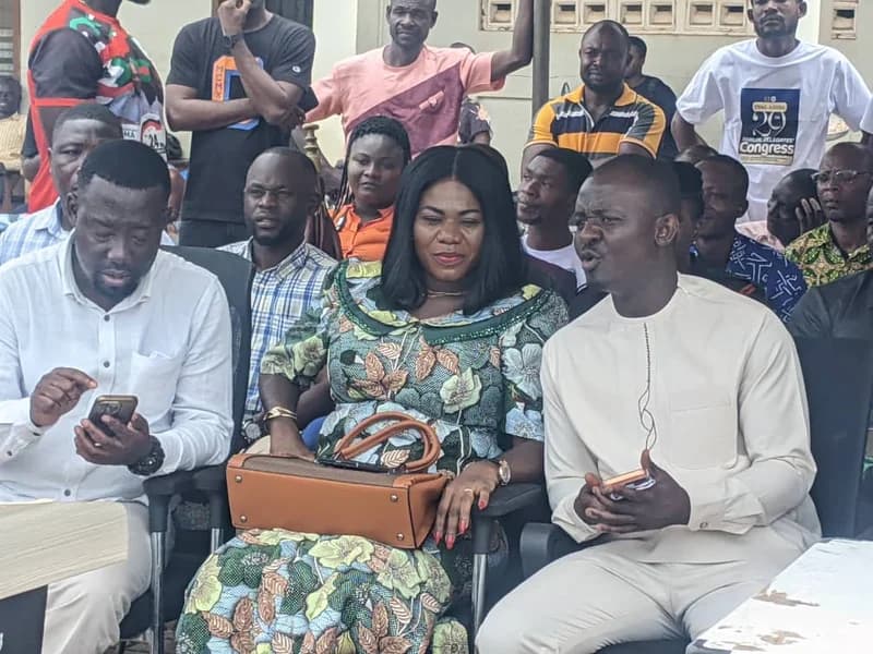 Tano South MP Charles Asiedu Supports 300 SHS Students with Educational Materials and Mentorship