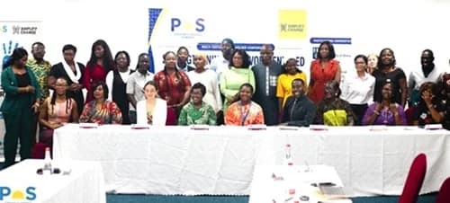 Participants and stakeholders after the event