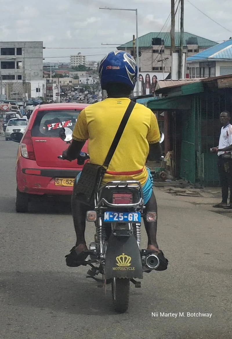 Ghana News Agency Raises Alarm Over Deliberate Concealment of Motorcycle Registration Plates