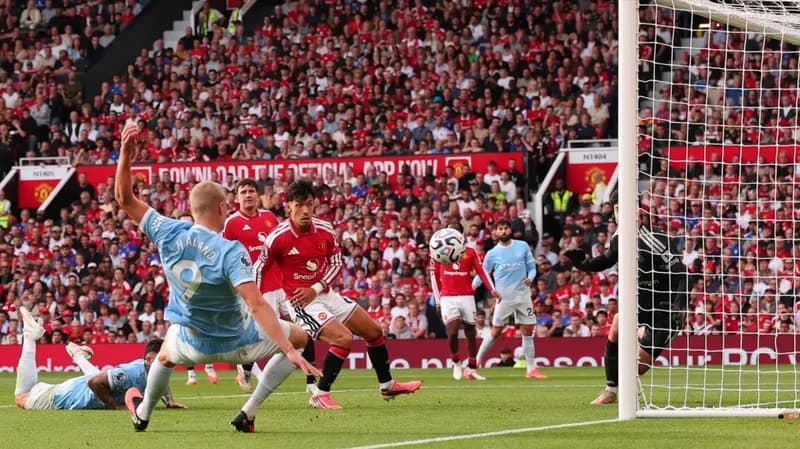 Erling Haaland Clinches Dramatic Derby Victory for 10-Man Manchester City Against Manchester United