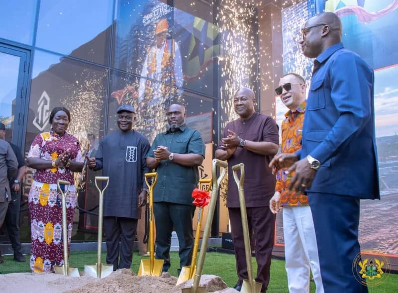 President Mahama Commissions $1.3 Billion Sentuo Airport Garden City as Ghana’s Infrastructure Drive Accelerates