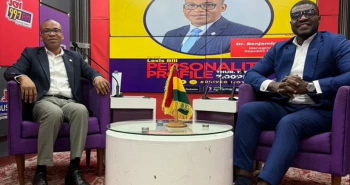 Dr Benjamin Dzoboku and Lexis Bill