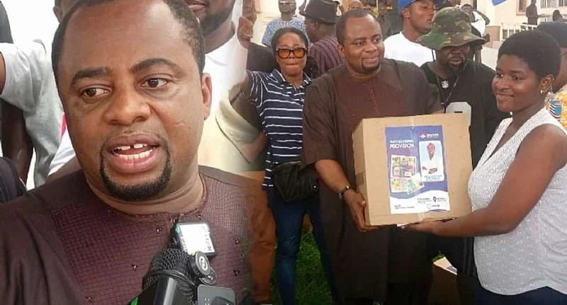 Hon. Kofi Obiri Yeboah Supports Subin Students with Essential Supplies for Senior High School Transition