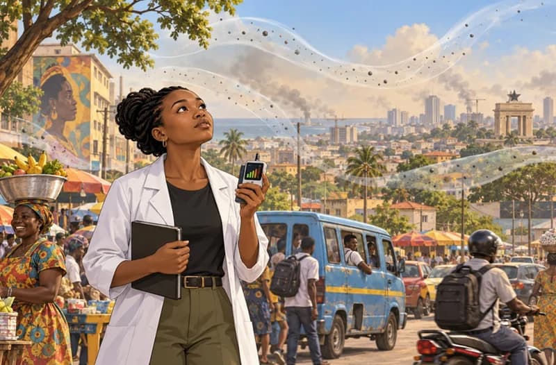 Ghana’s Air Quality Crisis: Physicist Petras Anaab Ali Calls for Enhanced Atmospheric Monitoring and Scientific Infrastructure