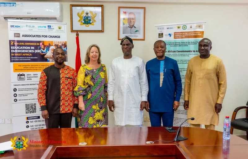 Ghana to Host High-Level West African Conference on Sustaining Education During Emergencies