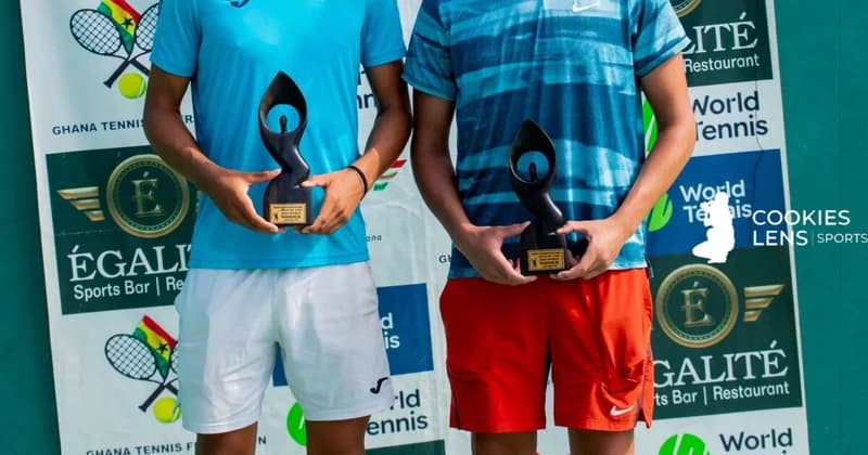 Huan and Mateo Clinch Boys' Doubles Title at ITF World Tennis Tour Junior J60 in Accra