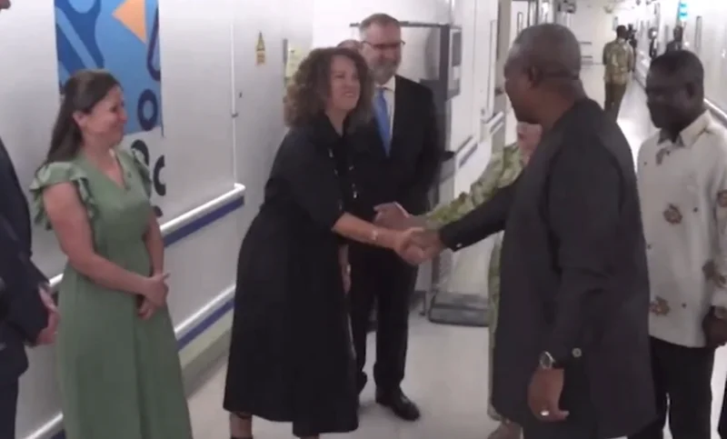 President Mahama Welcomes Global Mercy Hospital Ship to Tema for 10-Month Medical Mission