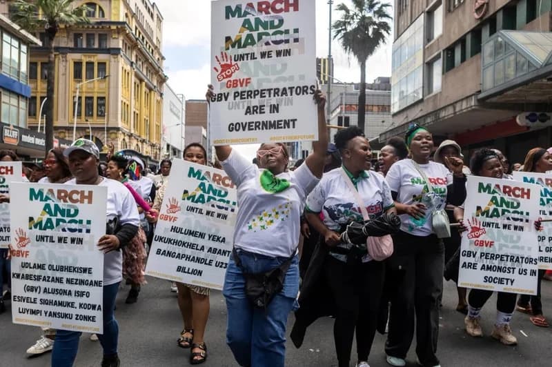 Hundreds March in Durban as 'March by March' Group Demands Immediate Deportation of Undocumented Immigrants