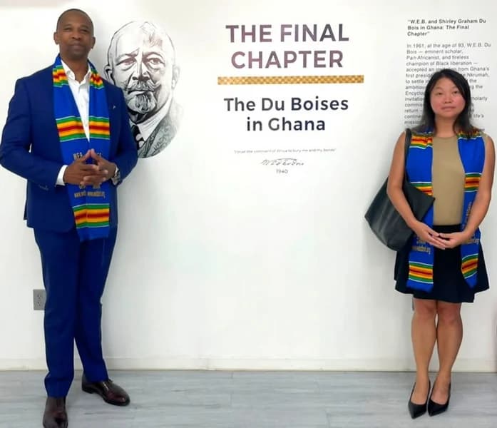 New York State Secretary Walter T. Mosley Strengthens Diaspora Ties at W.E.B. Du Bois Memorial Centre in Accra
