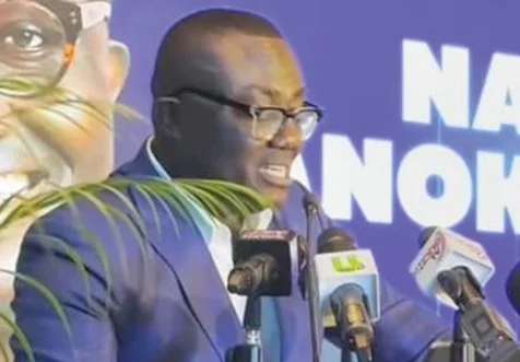 Nathaniel Kwabena Adisi, a member of the Ignite Global Advisory Board, addressing the media during an Ignite webinar engagement