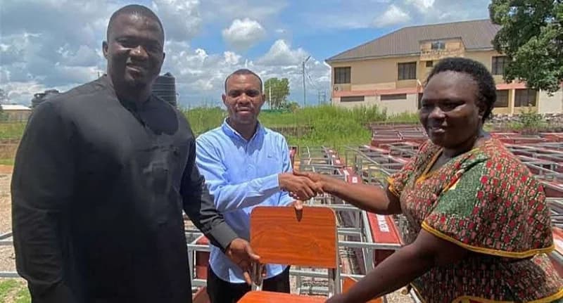 MP Nikyema Billa Alamzy Secures 3,800 Furniture Units to Bolster Education in Kassena-Nankana West