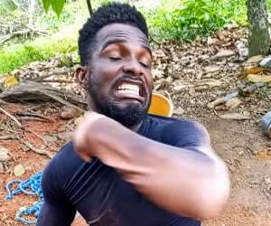 “Any Police Officer or Soldier who is man enough should come and arrest me” – Galamsey operator