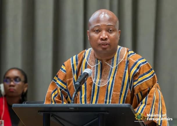 Samuel Okudzeto Ablakwa, Minister of Foreign Affairs.