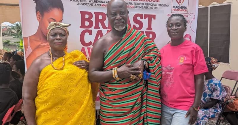 Magmina Foundation launches breast cancer awareness campaign in Ejisu
