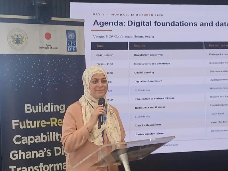 UNDP urges Ghana to develop local AI solutions for public sector