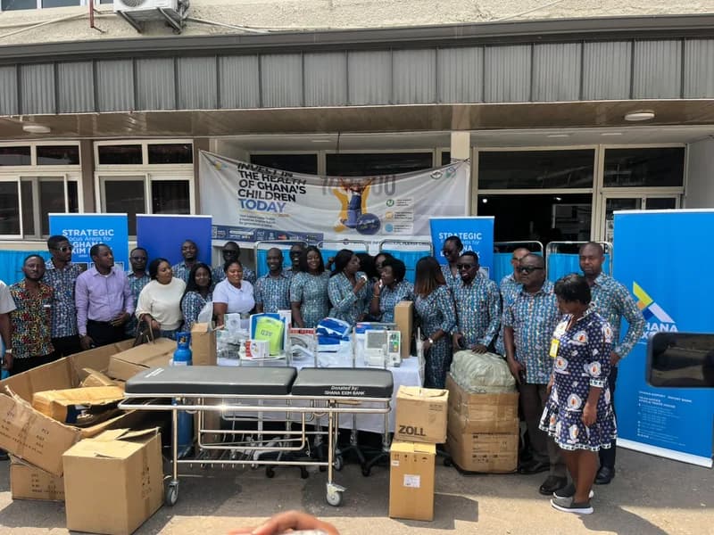 GEXIM Bank donates GH₵200,000 medical equipment to Korle-Bu