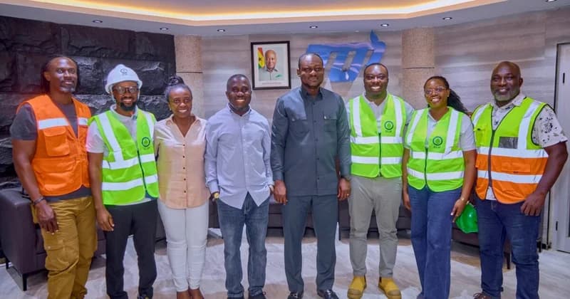 Skills for Progress Africa Fellows tour Tema Oil Refinery