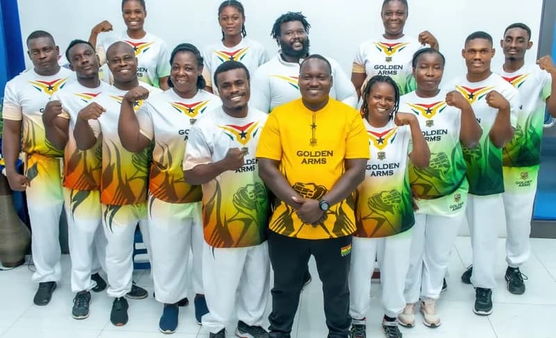 Ghana Armwrestling Federation names squad for World Championship in India