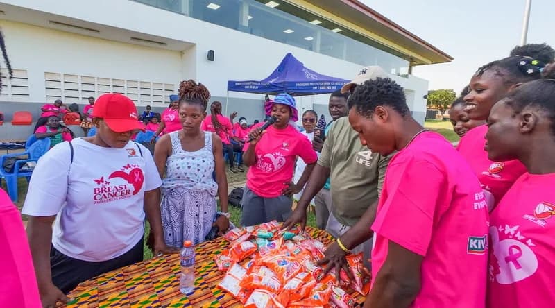 Ghana Rugby Football Union hosts breast cancer awareness program