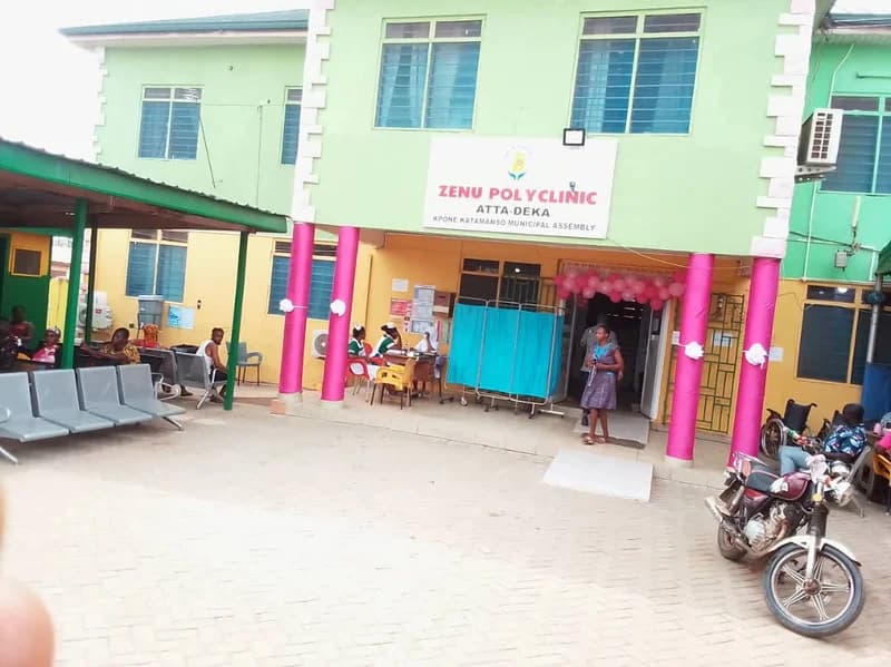 Derrick Amofa Boateng urges government to fix Zenu Polyclinic road