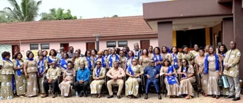 Dignitaries and delegates of the Ghana Water Ladies Association who attended the event