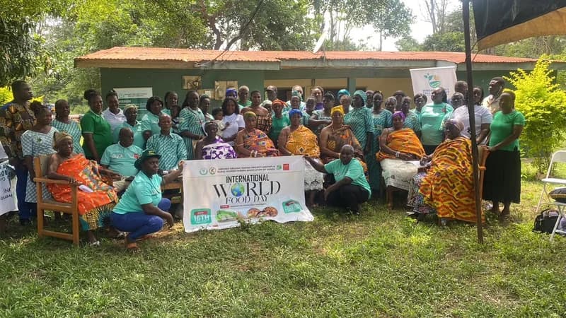 Forikrom women farmers advocate for local organic food consumption