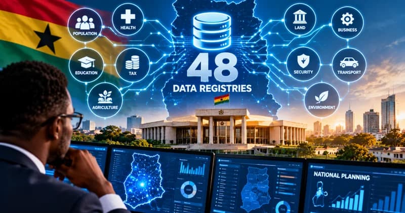 Samuel Nartey George to connect 48 registries for AI-driven planning