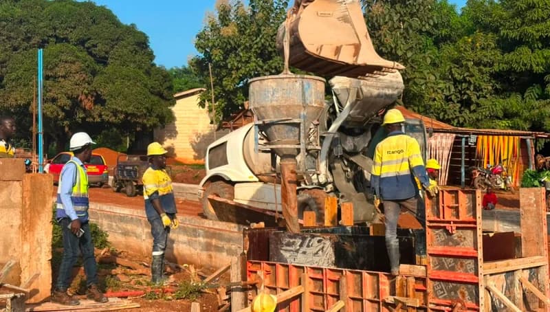 Jinijini-Sampa Road project delayed by theft of construction materials