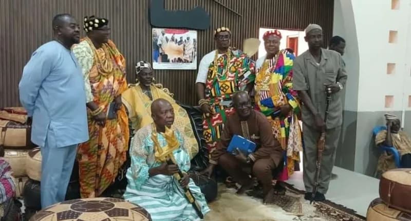 Yagbonwura Bii-Kunuto Jewu Soale I to attend Hogbetsotso Za in Anloga