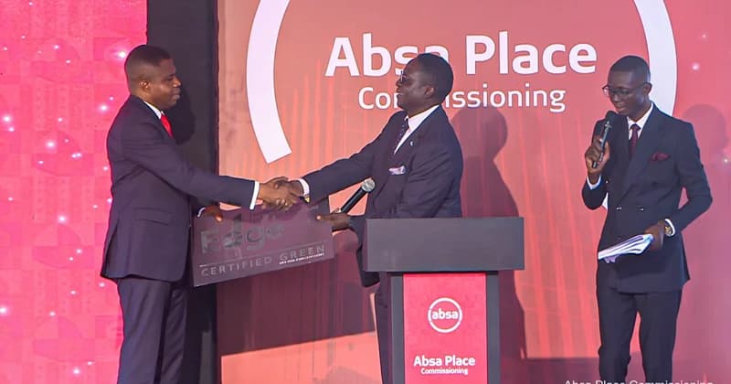 Absa Place achieves IFC EDGE Advanced certification for green building
