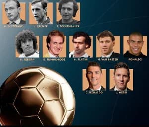France Football names 10 nominees for All-Time Ballon d’Or award